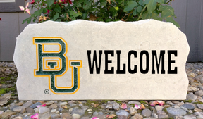Show your love for the Baylor Bears when you add this Engraved Limestone Decorative Stone to your collection.