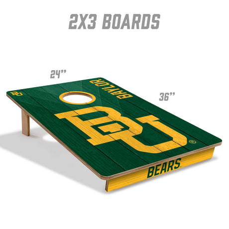 Baylor Bears 2x3 All Wood Cornhole Game Set