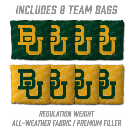 Baylor Bears 2x4 All Wood Cornhole Game Set