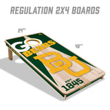 Baylor Bears 2x4 All Wood Cornhole Game Set