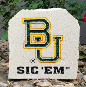 Show your love for the Baylor Bears when you add this Engraved Limestone Decorative Stone to your collection.
