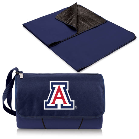 Arizona Wildcats Outdoor Picnic Blanket and Tote - Blue