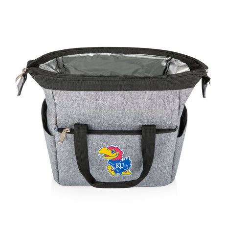 Kansas Jayhawks On The Go Lunch Bag Cooler - Gray