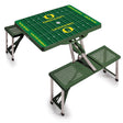 Oregon Ducks Picnic Table Portable Folding Table with Seats