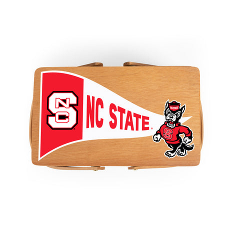 NC State Wolfpack Poppy Personal Picnic Basket