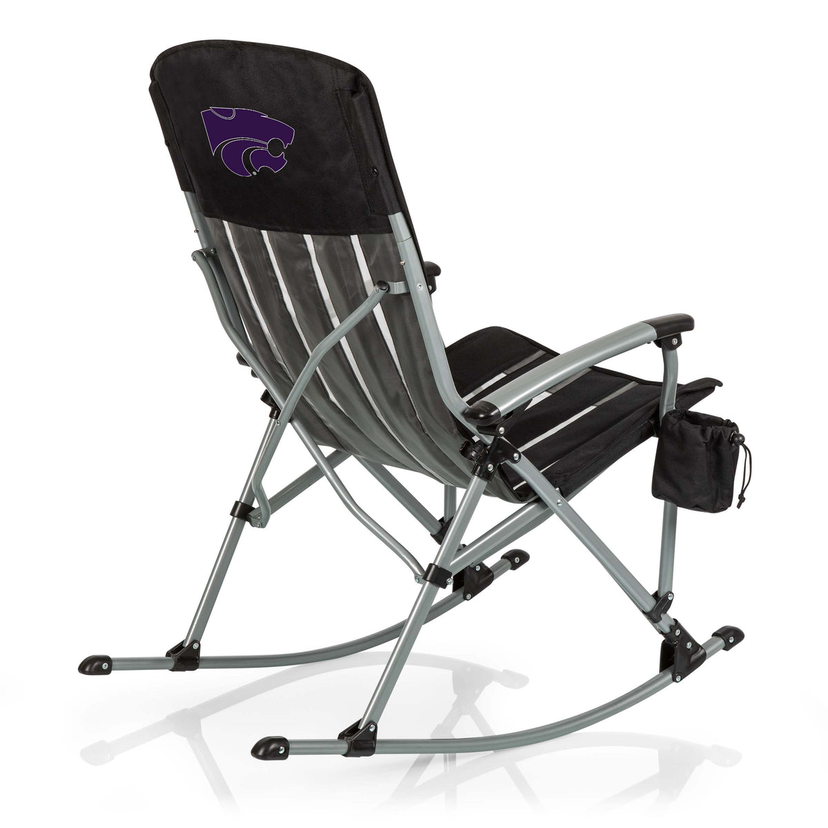 Kansas State Wildcats Outdoor Rocking Camp Chair