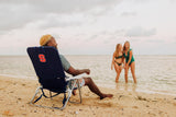 Syracuse Orange Monaco Reclining Beach Backpack Chair