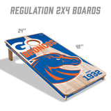 Boise State Broncos 2x4 All Wood Cornhole Game Set