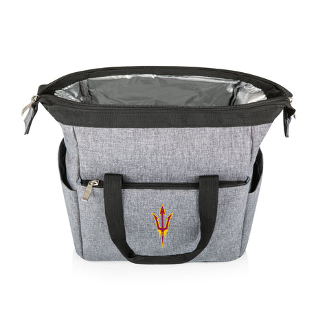 Arizona State Sun Devils On The Go Lunch Bag Cooler  - Gray
