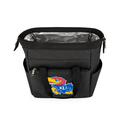 Kansas Jayhawks On The Go Lunch Bag Cooler - Black