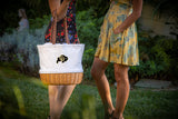 Colorado Buffaloes Coronado Canvas and Willow Basket Tote