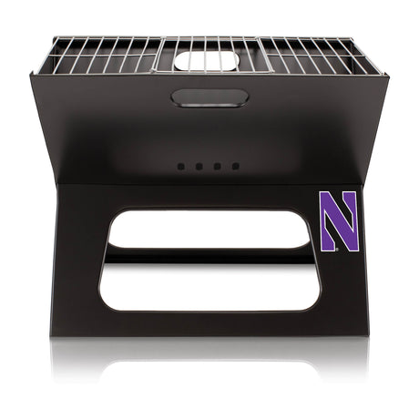 Northwestern Wildcats Portable Charcoal BBQ Grill