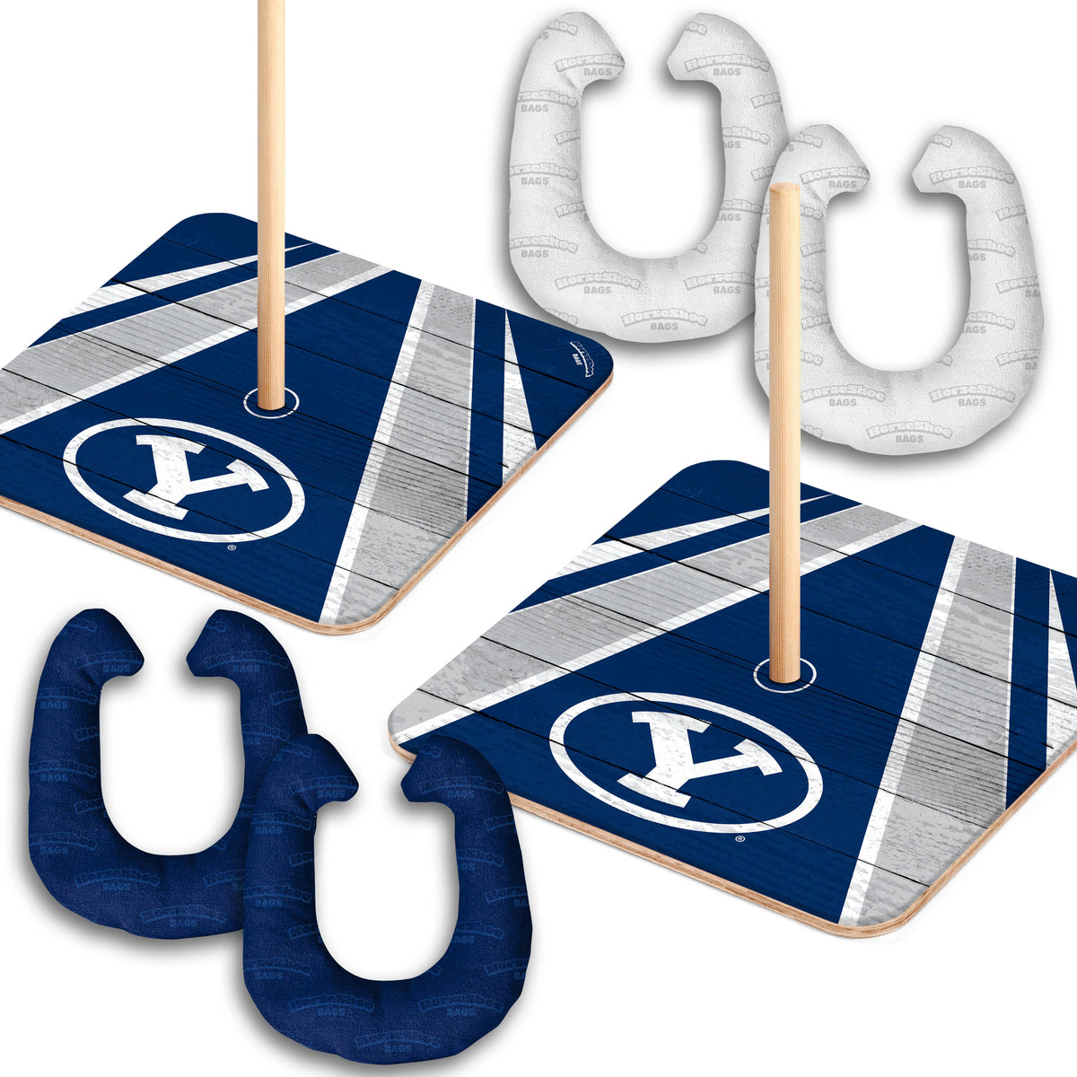 BYU Cougars Horseshoe Bag Game