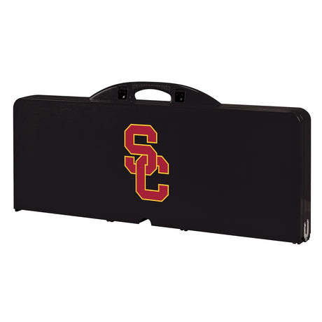 USC Trojans Portable Folding Picnic Table with Seats