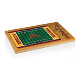 Minnesota Golden Gophers Icon Glass Top Cutting Board & Knife Set