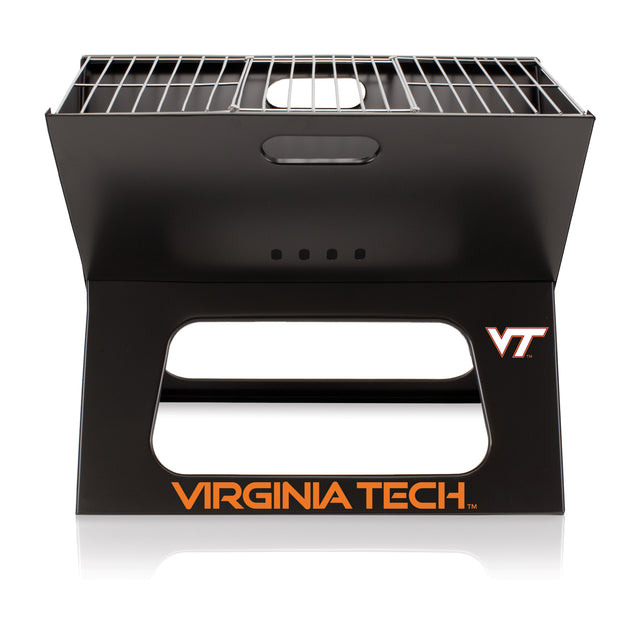 Virginia Tech Hokies Portable Charcoal BBQ Grill
