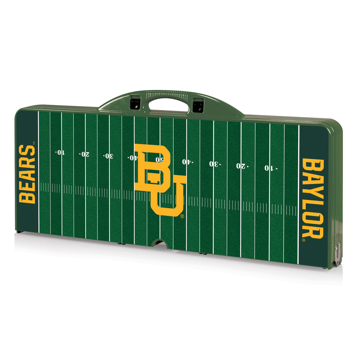Baylor Bears Picnic Table Portable Folding Table with Seats