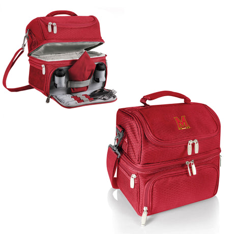 Maryland Terrapins Pranzo Lunch Cooler Bag - Red