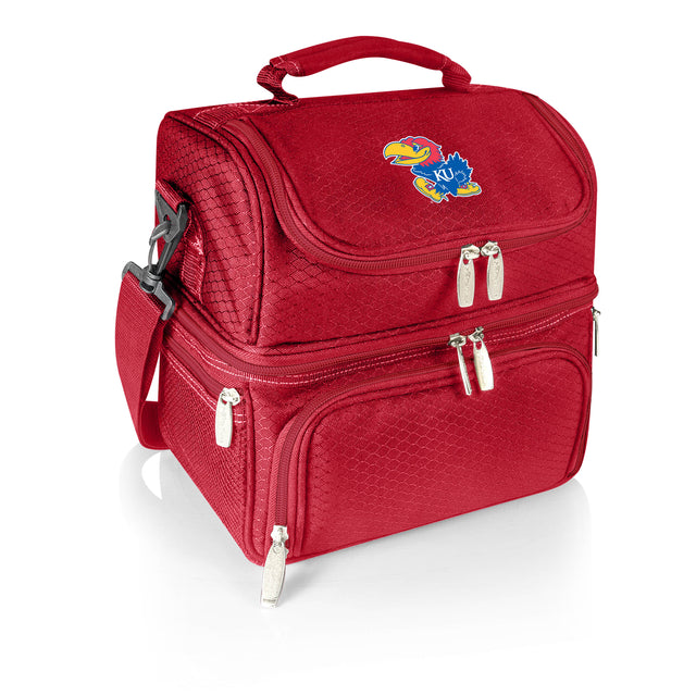 Kansas Jayhawks Pranzo Lunch Cooler Bag - Red