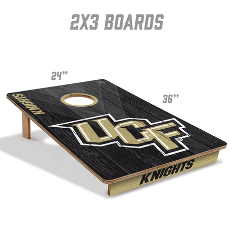 UCF Knights 2x3 All Wood Cornhole Game Set
