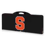 Syracuse Orange Picnic Table Portable Folding Table with Seats