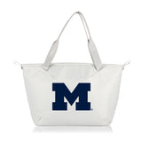 Michigan Wolverines Eco-Friendly Cooler Tote Bag - White