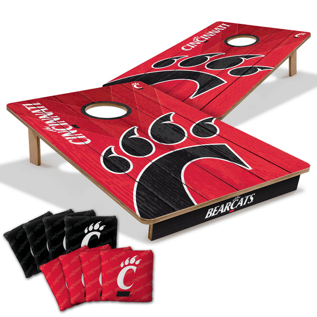 Cincinnati Bearcats 2x3 All Wood Cornhole Game Set