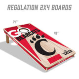 Cincinnati Bearcats 2x4 All Wood Cornhole Game Set