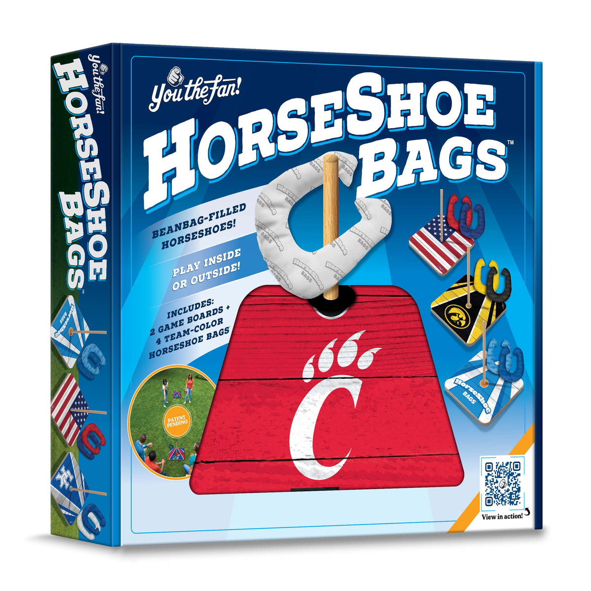 Cincinnati Bearcats Horseshoe Bag Game