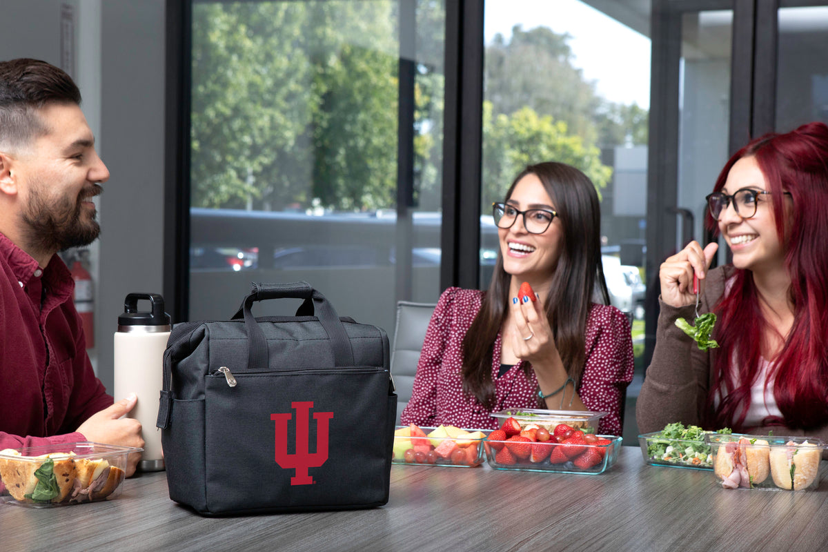 Indiana Hoosiers On The Go Lunch Bag Cooler - Black