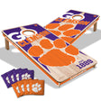 Clemson Tigers 2x4 All Wood Cornhole Game Set