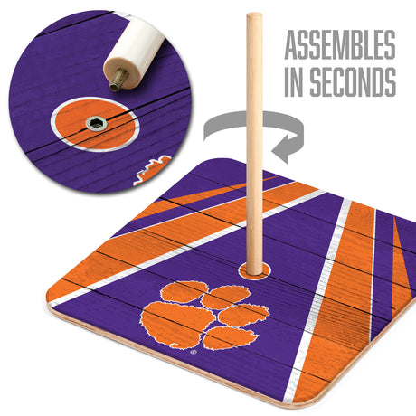 Clemson Tigers Horseshoe Bag Game