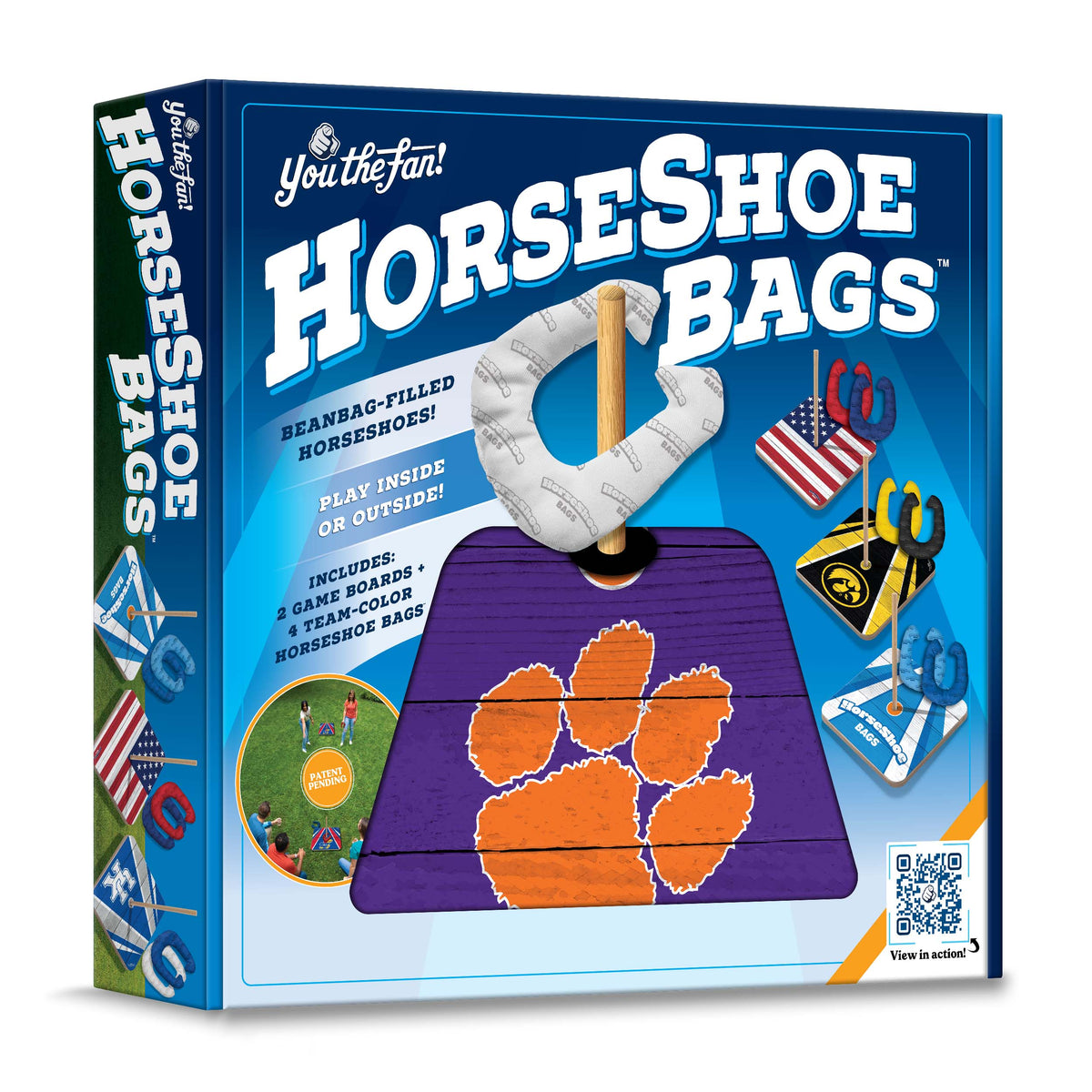 Clemson Tigers Horseshoe Bag Game