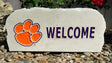 Show your love for the Clemson Tigers when you add this Engraved Limestone Decorative Stone to your collection.