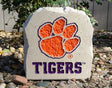 Show your love for the Clemson Tigers when you add this Engraved Limestone Decorative Stone to your collection.