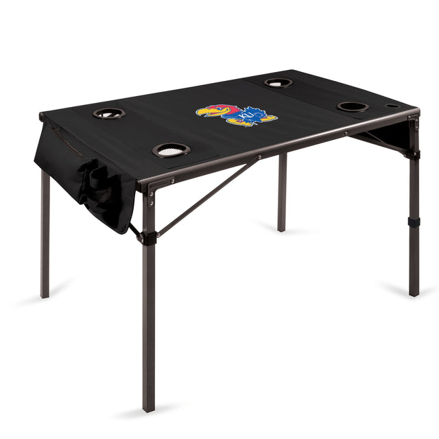 Kansas Jayhawks Portable Folding Travel Table