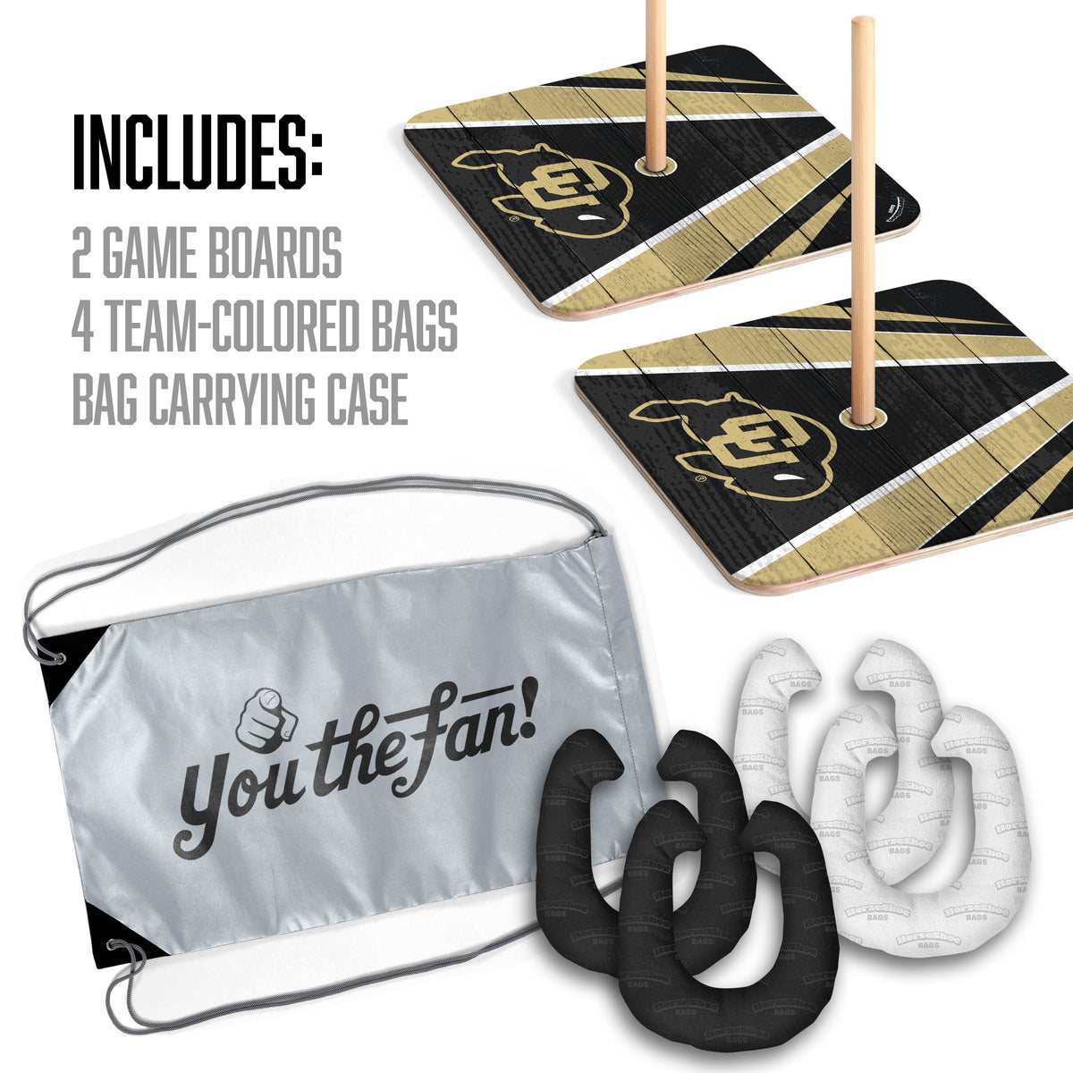 Colorado Buffaloes Horseshoe Bag Game