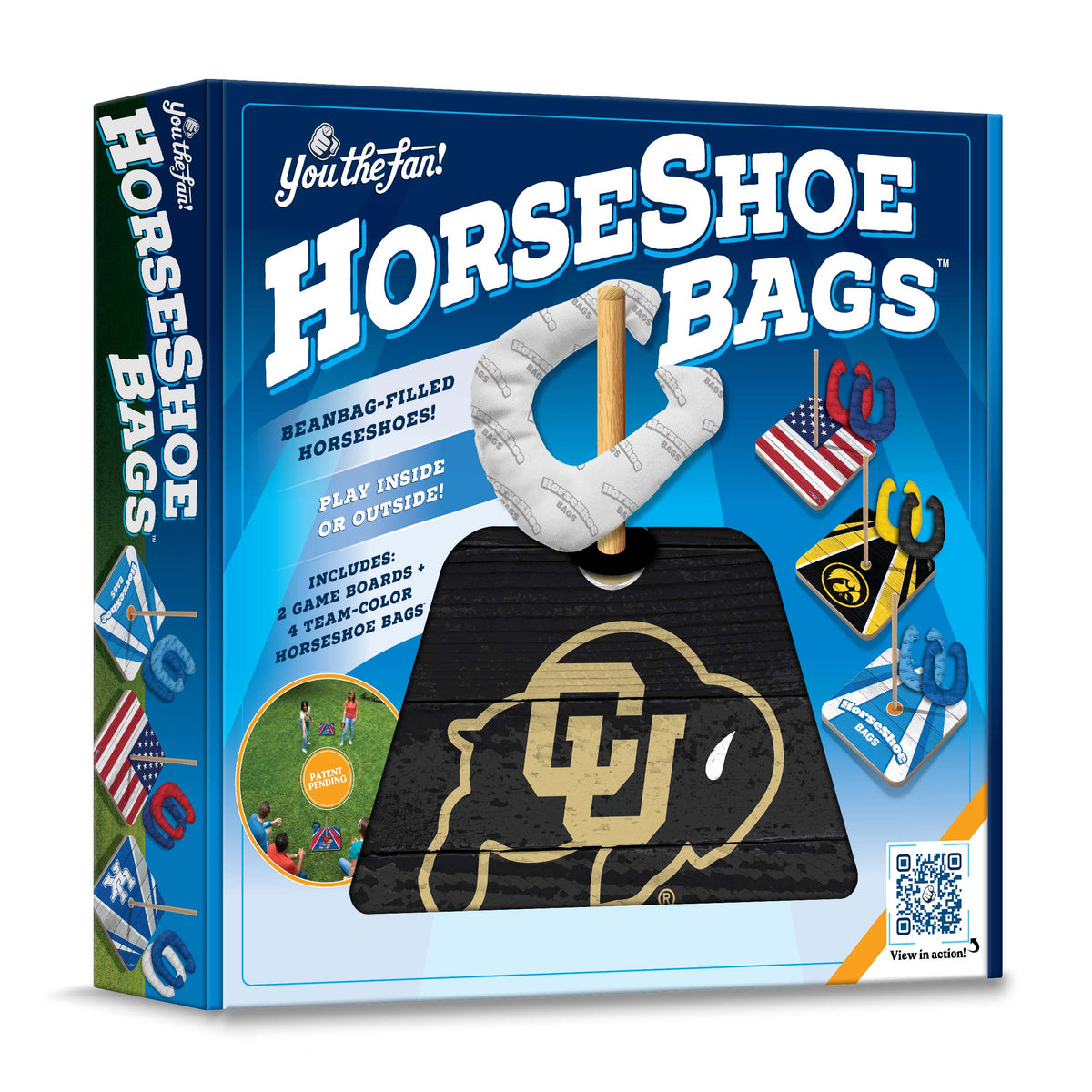 Colorado Buffaloes Horseshoe Bag Game