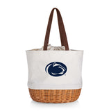 Penn State Nittany Lions Coronado Canvas and Willow Basket Tote