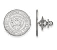 Boise State University Sterling Silver Gold Plated Small Post Earrings
