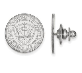 Boise State University Sterling Silver Gold Plated Small Post Earrings