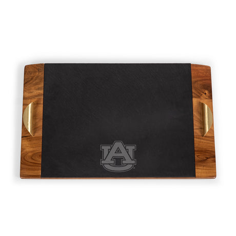 Auburn Tigers Covina Acacia and Slate Serving Tray