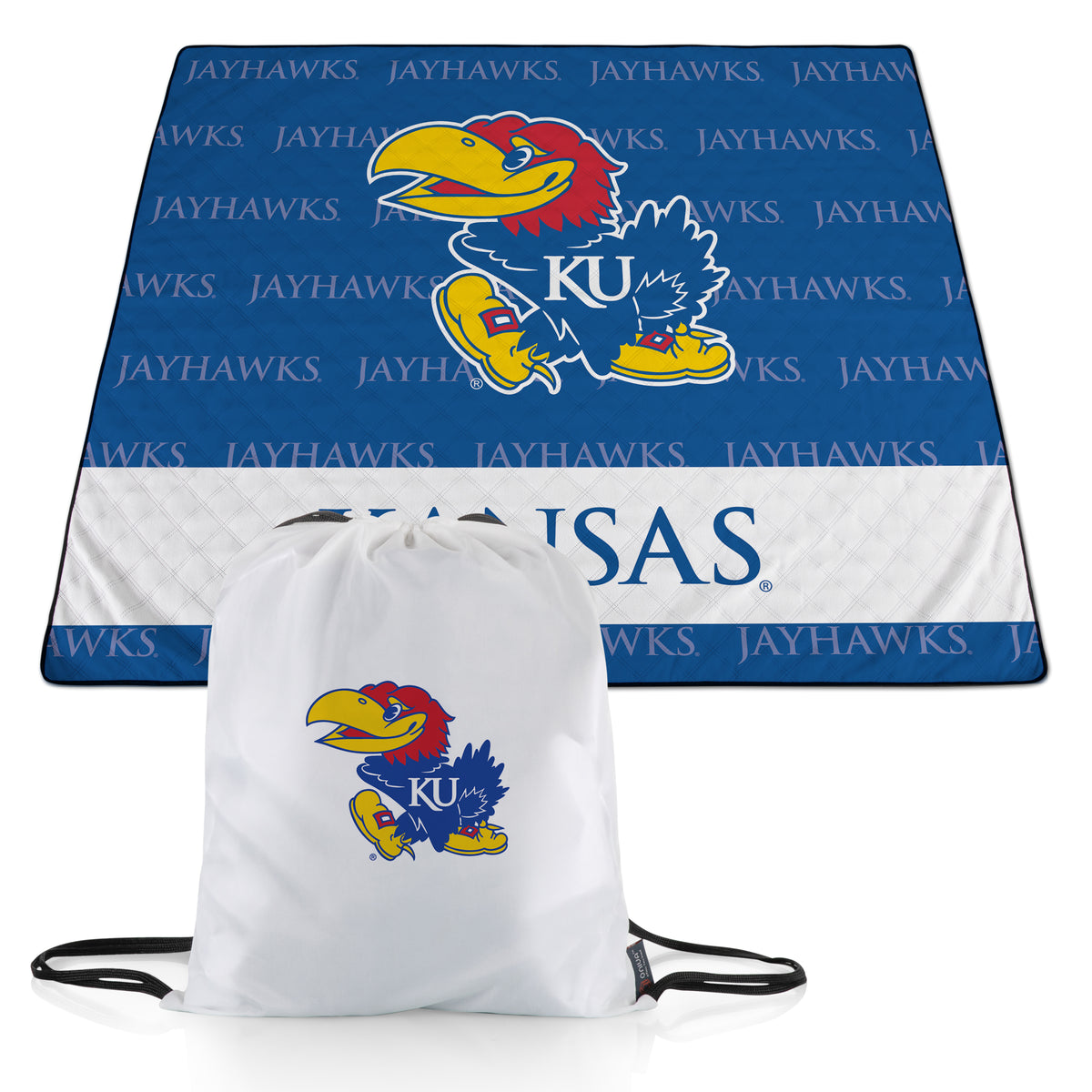 Kansas Jayhawks Impresa Outdoor Blanket