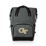 Georgia Tech Yellow Jackets On The Go Roll-Top Cooler Backpack