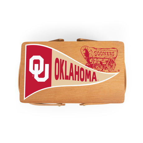 Oklahoma Sooners Poppy Personal Picnic Basket