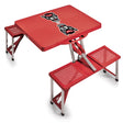 NC State Wolfpack Picnic Table Portable Folding Table with Seats