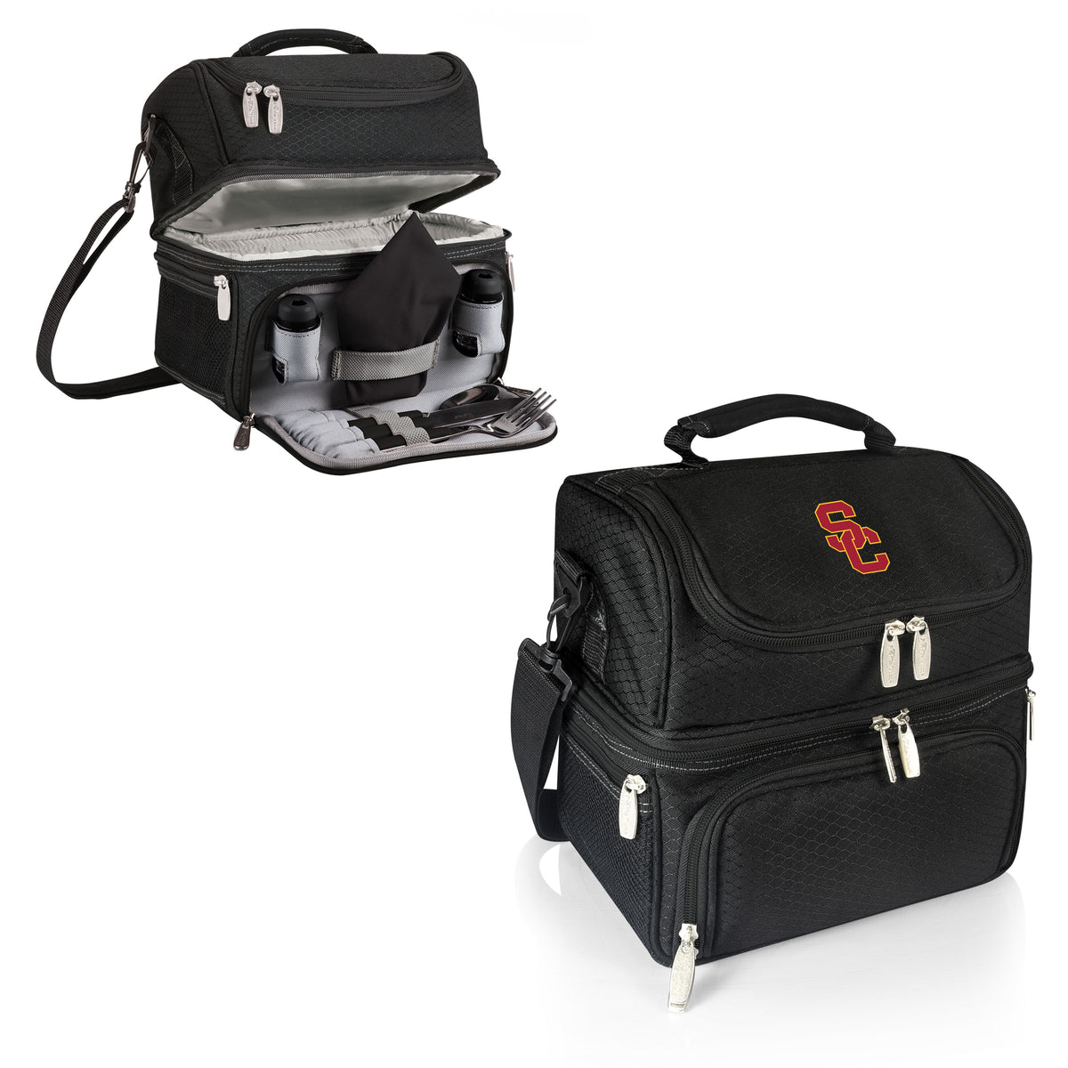 USC Trojans Pranzo Lunch Cooler Bag - Black