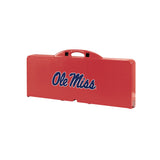 Mississippi Rebels Picnic Table Portable Folding Table with Seats - Football