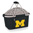 Michigan Wolverines Metro Basket Collapsible Cooler Tote - Black