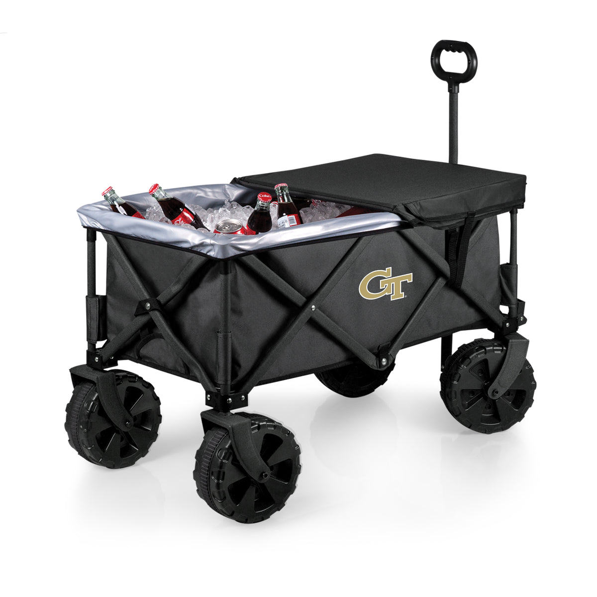 Georgia Tech Yellow Jackets Adventure Wagon Elite All-Terrain Portable Utility Wagon